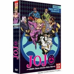 Acheter 😉 Jojo's bizarre adventure : golden wind, saison 4, partie 1/2 🔔