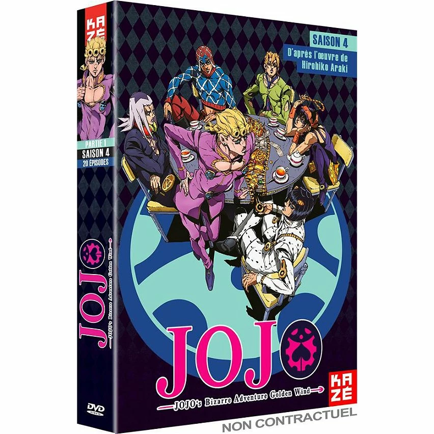 Acheter 😉 Jojo's bizarre adventure : golden wind, saison 4, partie 1/2 🔔 1 Acheter 😉 Jojo's bizarre adventure : golden wind, saison 4, partie 1/2 🔔