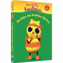 Nouveau 🎉 coffret les p'tits loulous : drôles de petites bêtes,DVD 😀
