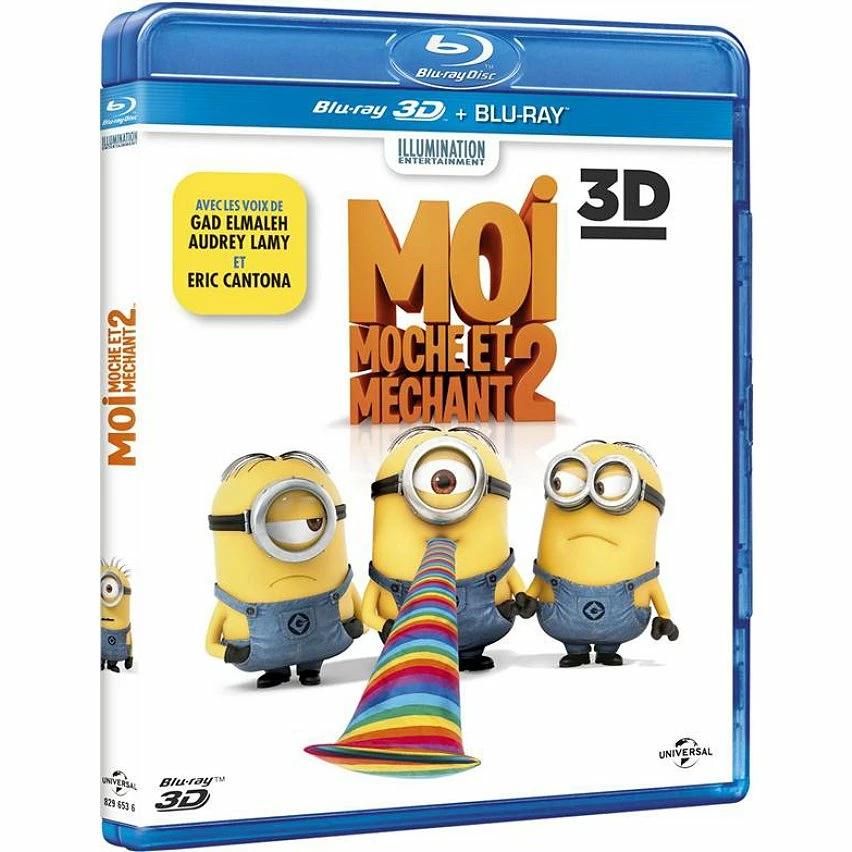 Top 10 ❤️ moi, moche et méchant 2,Blu-ray 3D 💯 1 Top 10 ❤️ moi, moche et méchant 2,Blu-ray 3D 💯