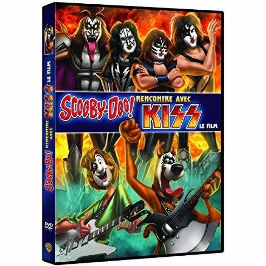 Tout neuf 🔥 Scooby-Doo ! rencontre avec Kiss,DVD 👏 1 Tout neuf 🔥 Scooby-Doo ! rencontre avec Kiss,DVD 👏