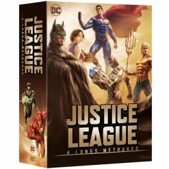 Tout neuf 🔔 coffret justice league 4 films,DVD 👏