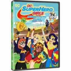 Coupon 🛒 DC super hero 👧 girls 2,DVD ✔️