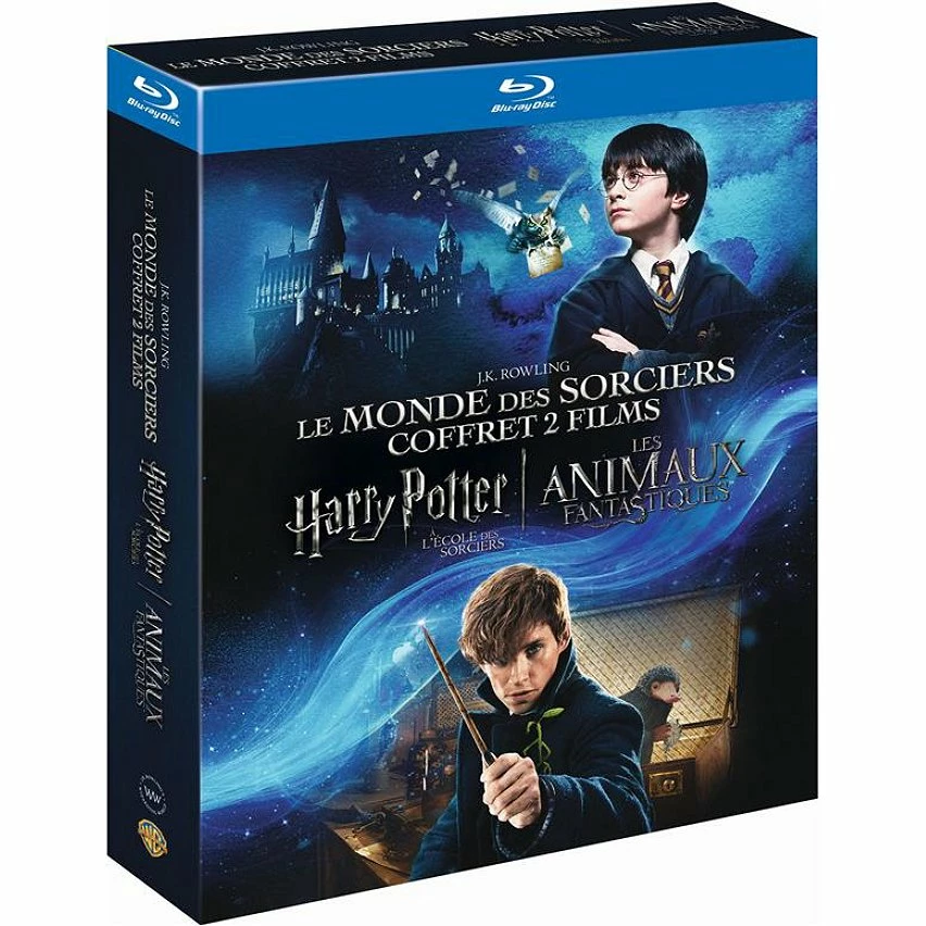 De gros 😉 coffret J. K. Rowling 2 films : Harry Potter à l'école des sorciers ; les animaux fantastiques 😀 1 De gros 😉 coffret J. K. Rowling 2 films : Harry Potter à l'école des sorciers ; les animaux fantastiques 😀