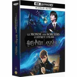Acheter ❤️ coffret J. K. Rowling 2 films : Harry Potter à l'école des sorciers ; les animaux fantastiques ⌛
