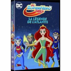 Acheter 🤩 dc super hero 👧 girls : la légende de l'Atlantis,DVD ⭐