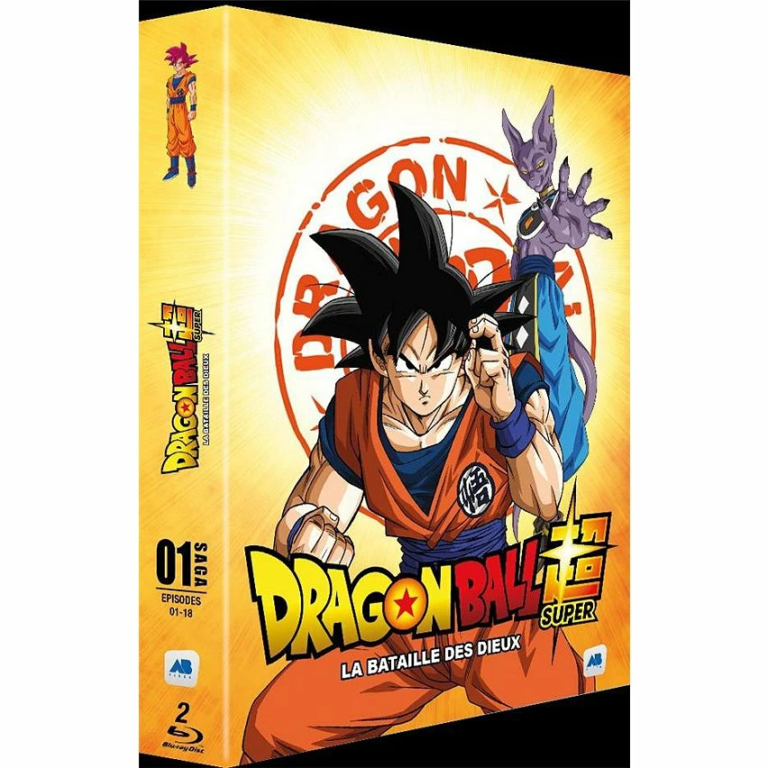 Coupon 👍 coffret dragon ball super, vol. 1 : la bataille des dieux, épisodes 1 à 18,Blu-Ray 🛒 1 Coupon 👍 coffret dragon ball super, vol. 1 : la bataille des dieux, épisodes 1 à 18,Blu-Ray 🛒
