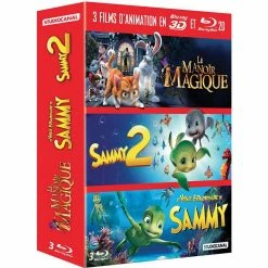 Meilleur prix 👍 coffret : Sammy 1 ; Sammy 2 ; le manoir magique 😍