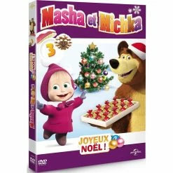 Meilleure vente 💯 Masha et Michka, vol. 3 : 3, 2, 1 joyeux Noël,DVD 🛒