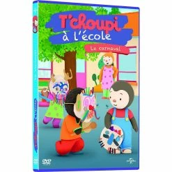 De gros ⌛ T'choupi à l'école, vol. 4 : le carnaval,DVD 🔔