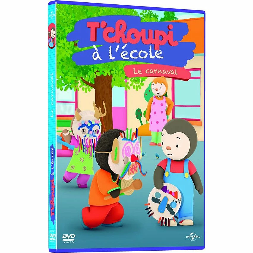 De gros ⌛ T'choupi à l'école, vol. 4 : le carnaval,DVD 🔔 1 De gros ⌛ T'choupi à l'école, vol. 4 : le carnaval,DVD 🔔