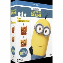 Acheter 🥰 coffret Minions 3 films : les Minions ; moi, moche et méchant ; moi, moche et méchant 2,Blu-Ray ❤️
