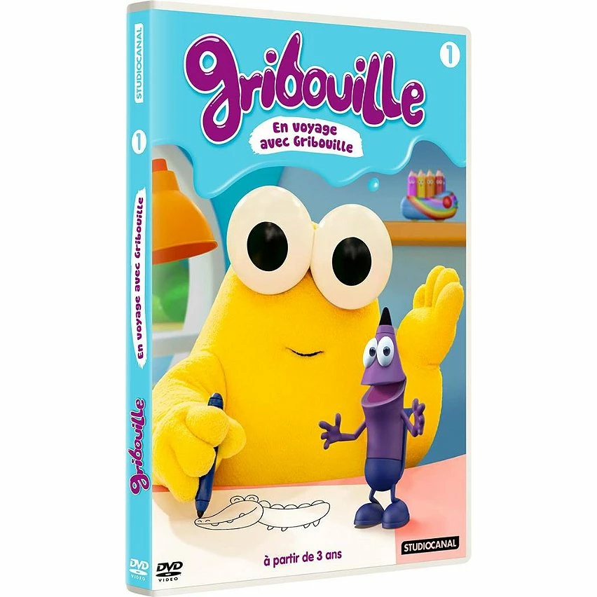Bon marché 👏 Gribouille, saison 1, vol. 1 : en voyage avec Gribouille,DVD 🛒 1 Bon marché 👏 Gribouille, saison 1, vol. 1 : en voyage avec Gribouille,DVD 🛒