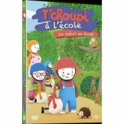 Le moins cher 🔔 T'choupi a l'école : le safari en forêt,DVD 🌟