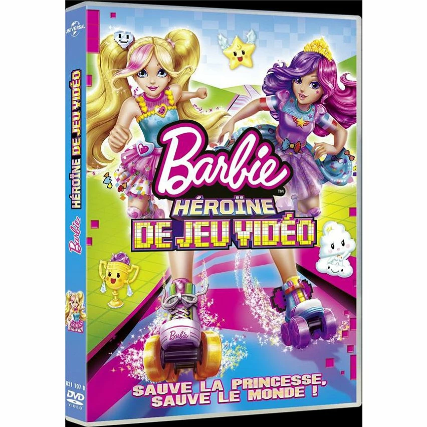 Vente flash 😉 Barbie héroïne de jeu vidéo,DVD 🛒 1 Vente flash 😉 Barbie héroïne de jeu vidéo,DVD 🛒