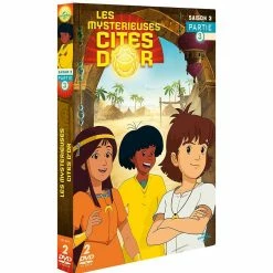 Sortie 🔔 coffret les mystèrieuses Cités d'Or, saison 3, vol. 3,DVD ❤️