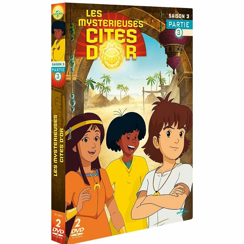 Sortie 🔔 coffret les mystèrieuses Cités d'Or, saison 3, vol. 3,DVD ❤️ 1 Sortie 🔔 coffret les mystèrieuses Cités d'Or, saison 3, vol. 3,DVD ❤️