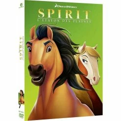 Grosses soldes 💯 Spirit, l'étalon des plaines,DVD ✔️