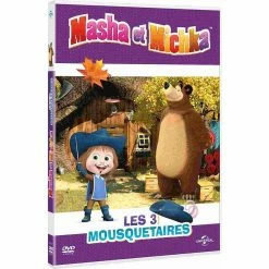 Sortie 🥰 Masha et Michka : les 3 mousquetaires,DVD ❤️