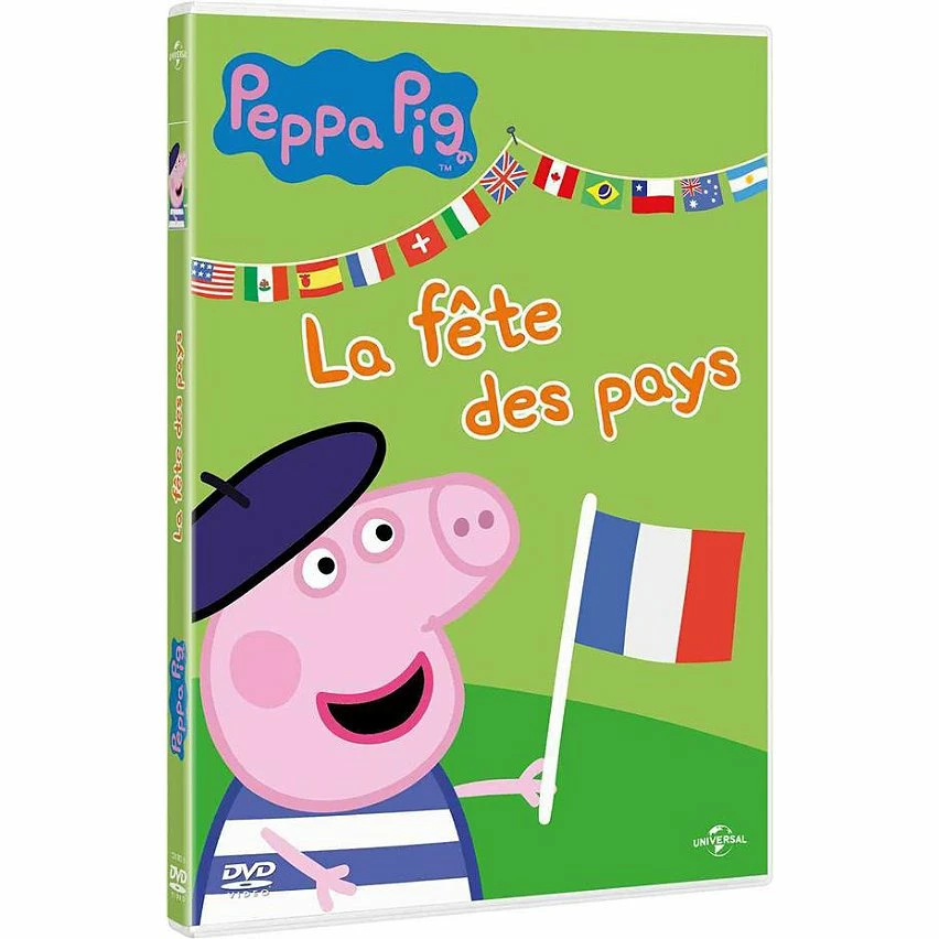 Budget ❤️ Peppa Pig, saison 4, vol. 3 : la fête des pays,DVD 🔔 1 Budget ❤️ Peppa Pig, saison 4, vol. 3 : la fête des pays,DVD 🔔
