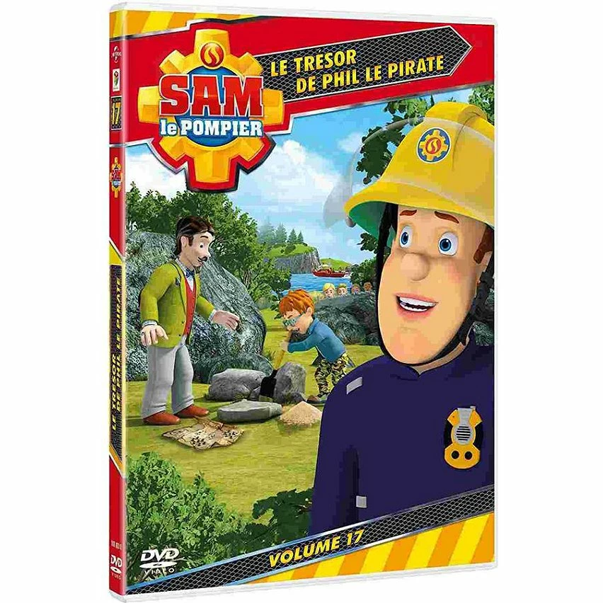 Coupon đ Sam le pompier, vol. 17 : le trĂ©sor de Phil le pirate,DVD đ 1 Coupon đ Sam le pompier, vol. 17 : le trĂ©sor de Phil le pirate,DVD đ