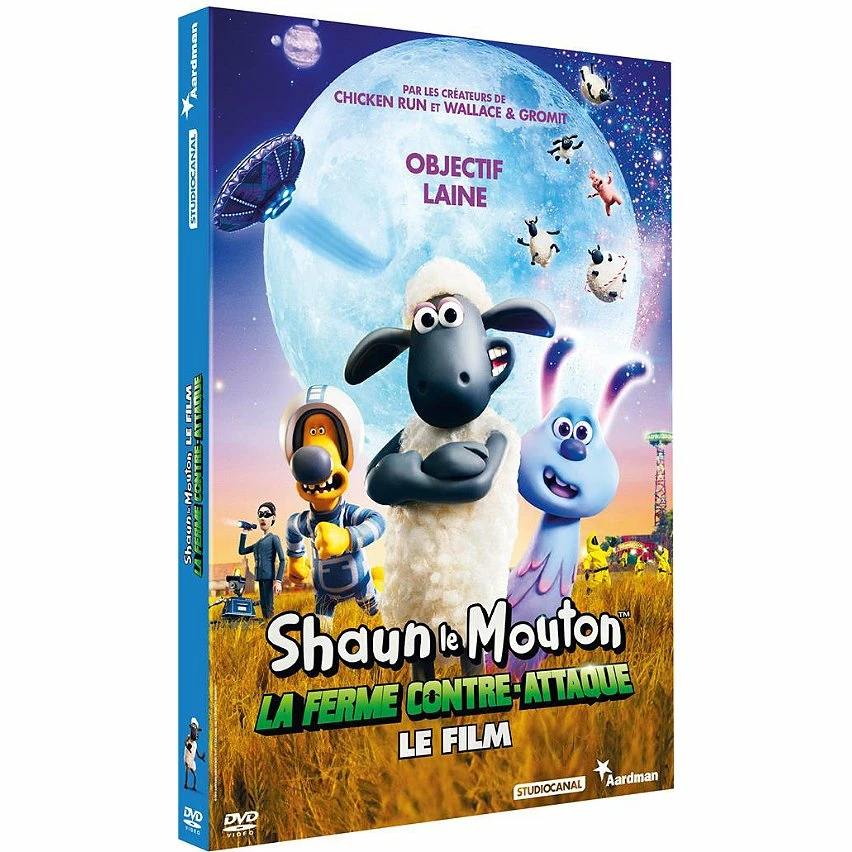Coupon ✔️ Shaun le mouton : la ferme contre-attaque,DVD 🤩 1 Coupon ✔️ Shaun le mouton : la ferme contre-attaque,DVD 🤩