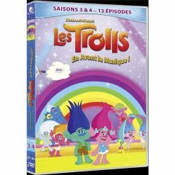Remise 👏 coffret Trolls : en avant la musique !, saisons 3 et 4, 13 épisodes ⭐