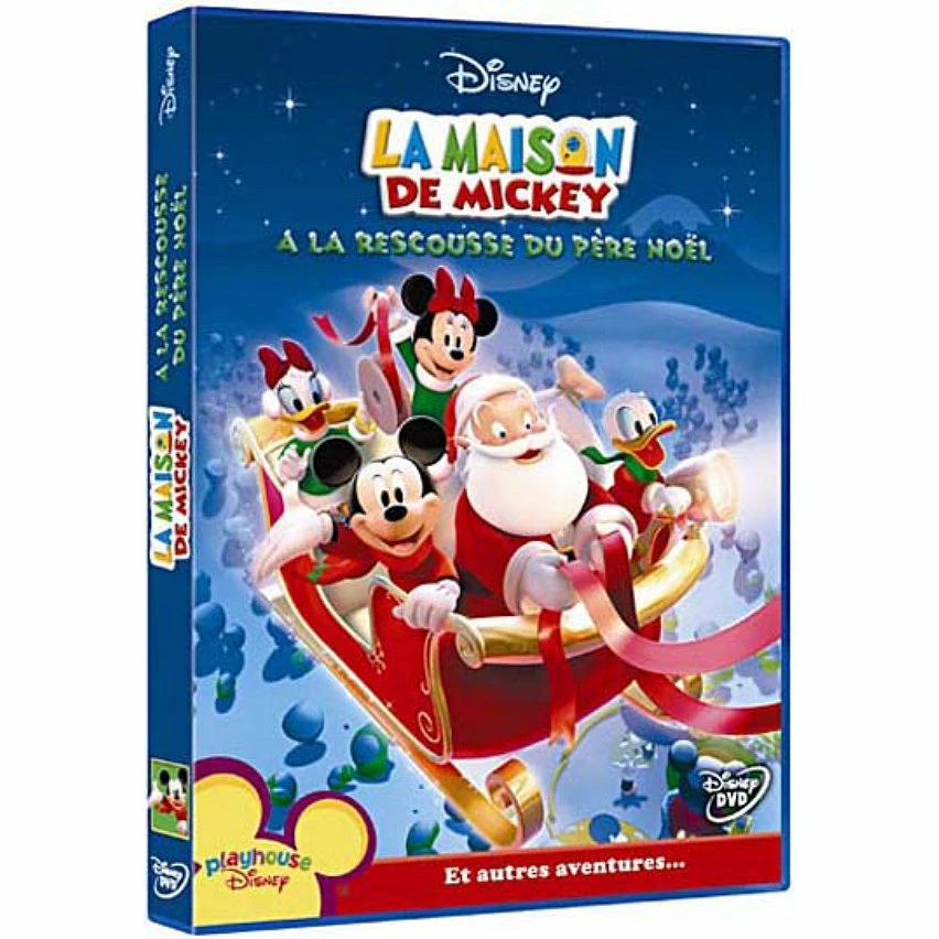 Vente flash 👏 la maison de Mickey : à la rescousse du Père Noël 😀 1 Vente flash 👏 la maison de Mickey : à la rescousse du Père Noël 😀