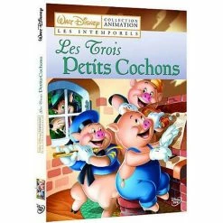 Le moins cher 😉 Disney animation collection vol. 2 : Les trois petits cochons 👏