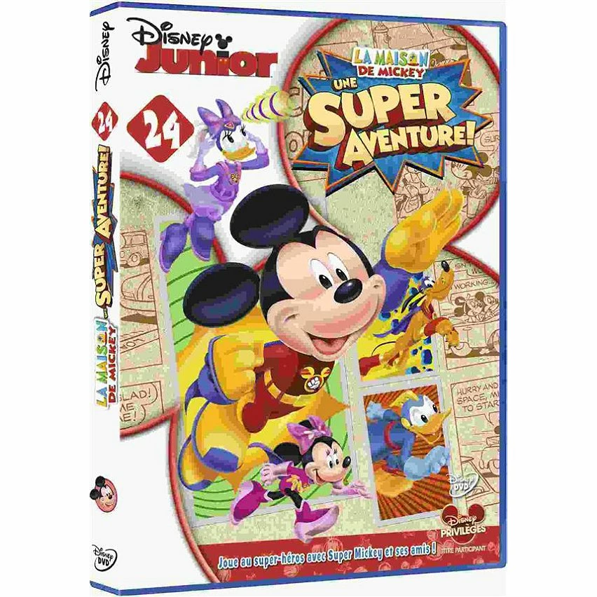 Meilleure vente 😍 la maison de Mickey, vol. 24 : une super aventure 🎁 1 Meilleure vente 😍 la maison de Mickey, vol. 24 : une super aventure 🎁