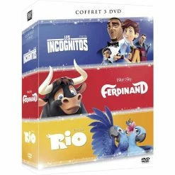 Offres 🛒 les incognitos + Ferdinand + Rio - coffret 3 films 🎉